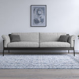 CARRE 2 Pack Decorative Throw Cushion Pillow Cover Cushion Sleeve for 20"x 20" Insert , 100 Percent Cotton, Solid Gray