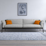 CARRE 2 Pack Decorative Throw Cushion Pillow Cover Cushion Sleeve for 20"x 20" Insert , 100 Percent Cotton, Orange