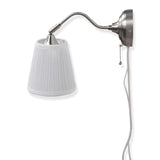 CONTEMPORARY Bright Wall Lamps for Living Room Decor, Bedroom, Entryway, Contemporary Wall Sconce, Set of 1, or 2 , Chrome/ White