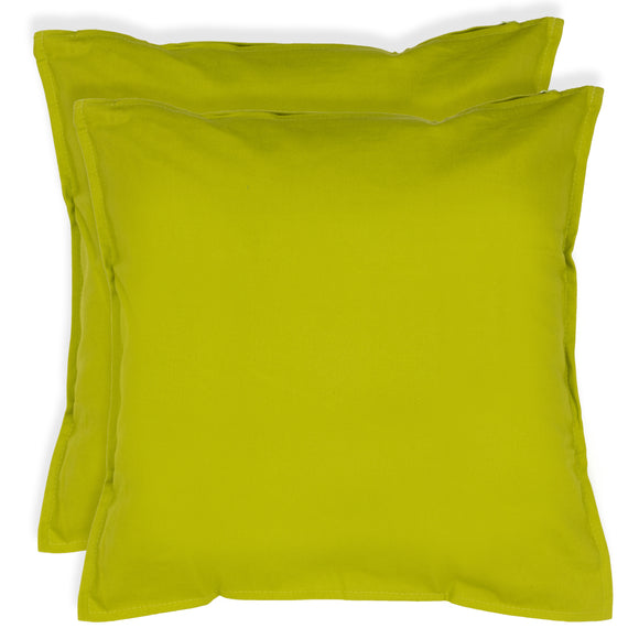 CARRE 2 Pack Decorative Throw Cushion Pillow Cover Cushion Sleeve for 20